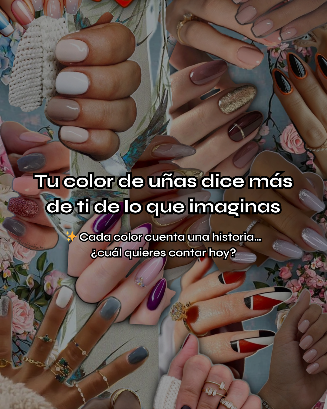 Tu color de uñas dice más de ti de lo que imaginas. Cada color cuenta una historia... ¿cuál quieres contar hoy?