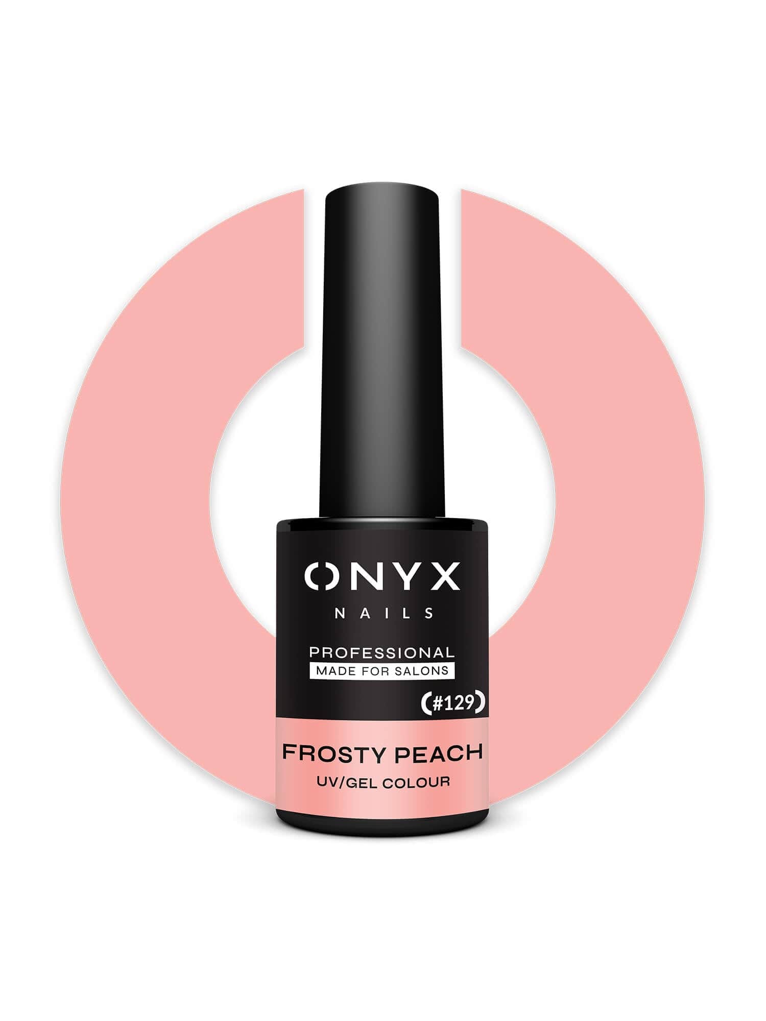 Onyx Nails Esmalte Semipermanente 129 Frosty Peach 7 ml