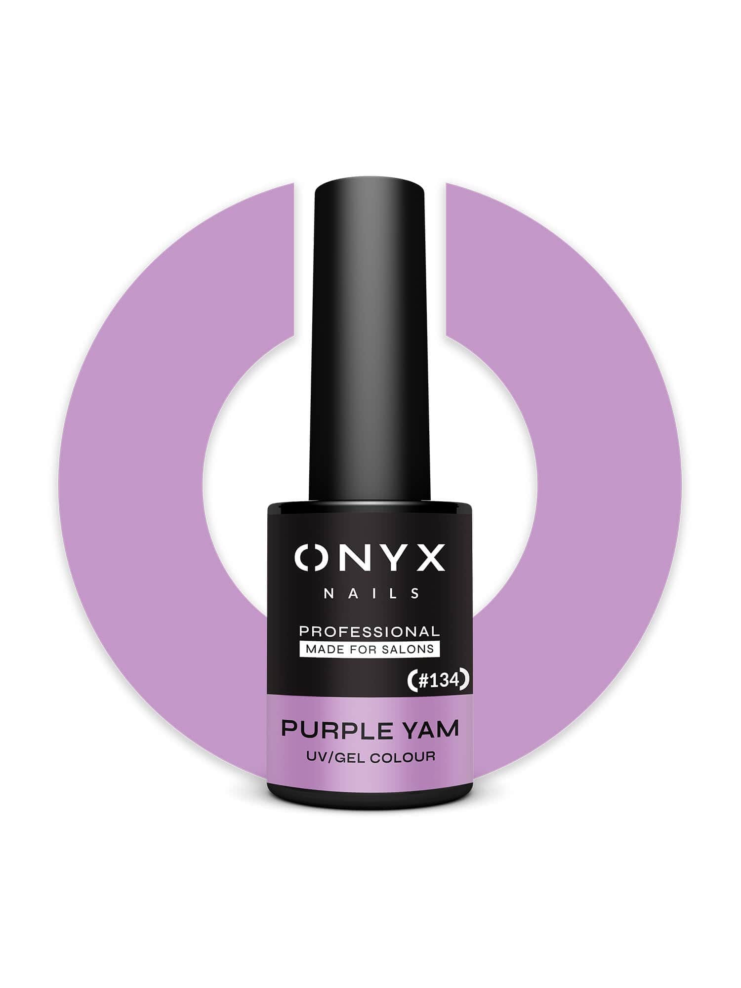 Onyx Nails Esmalte Semipermanente 134 Purple Yam 7 ml