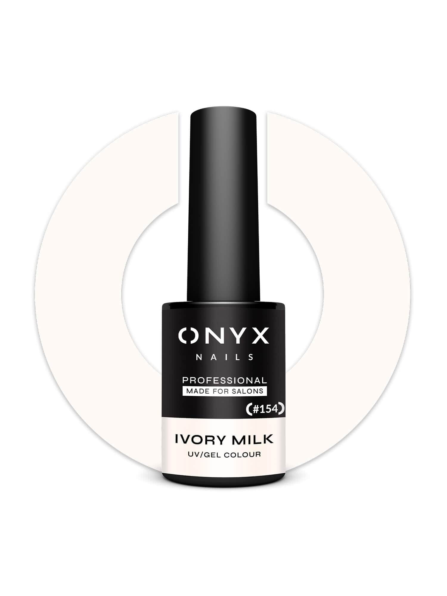 Onyx Nails Esmalte Semipermanente 154 Ivory Milk 7ml