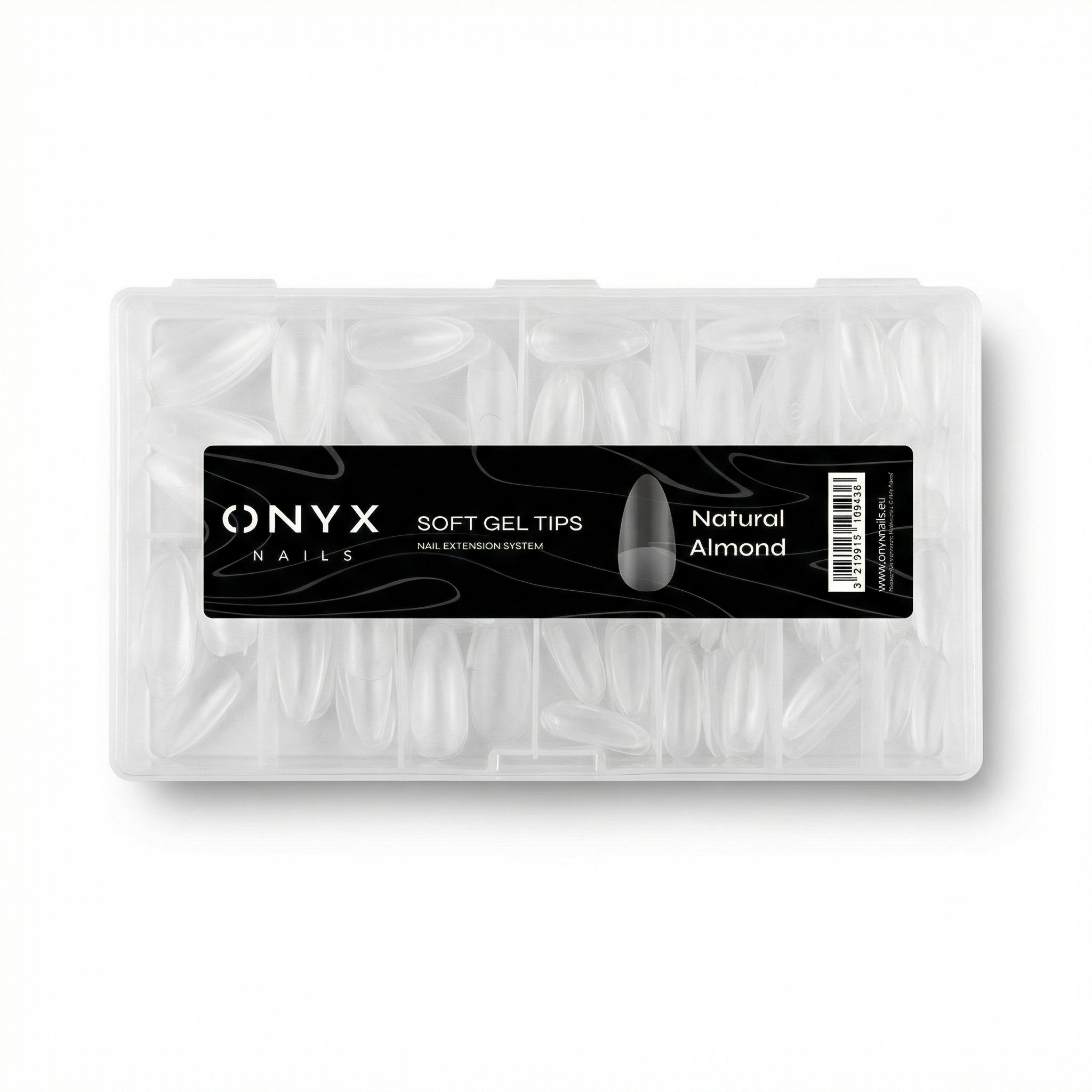 Tips Soft Gel- Almond. 500uds.