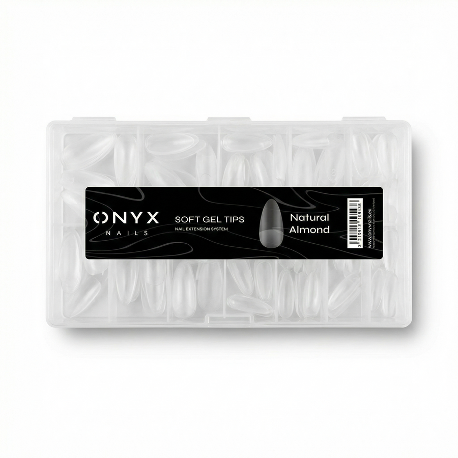 Tips Soft Gel- Almond. 500uds.