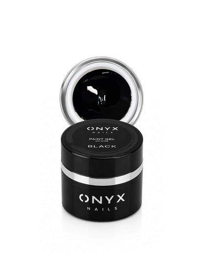 GEL PAINT NEGRO 5 g – Gel de decoración de uñas No Wipe