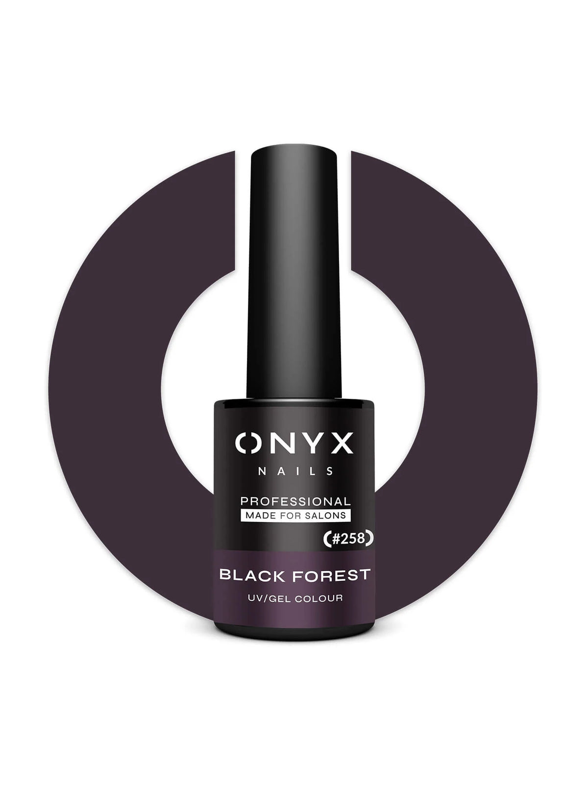 Esmalte Semipermanente 258 Black Forest 7ml
