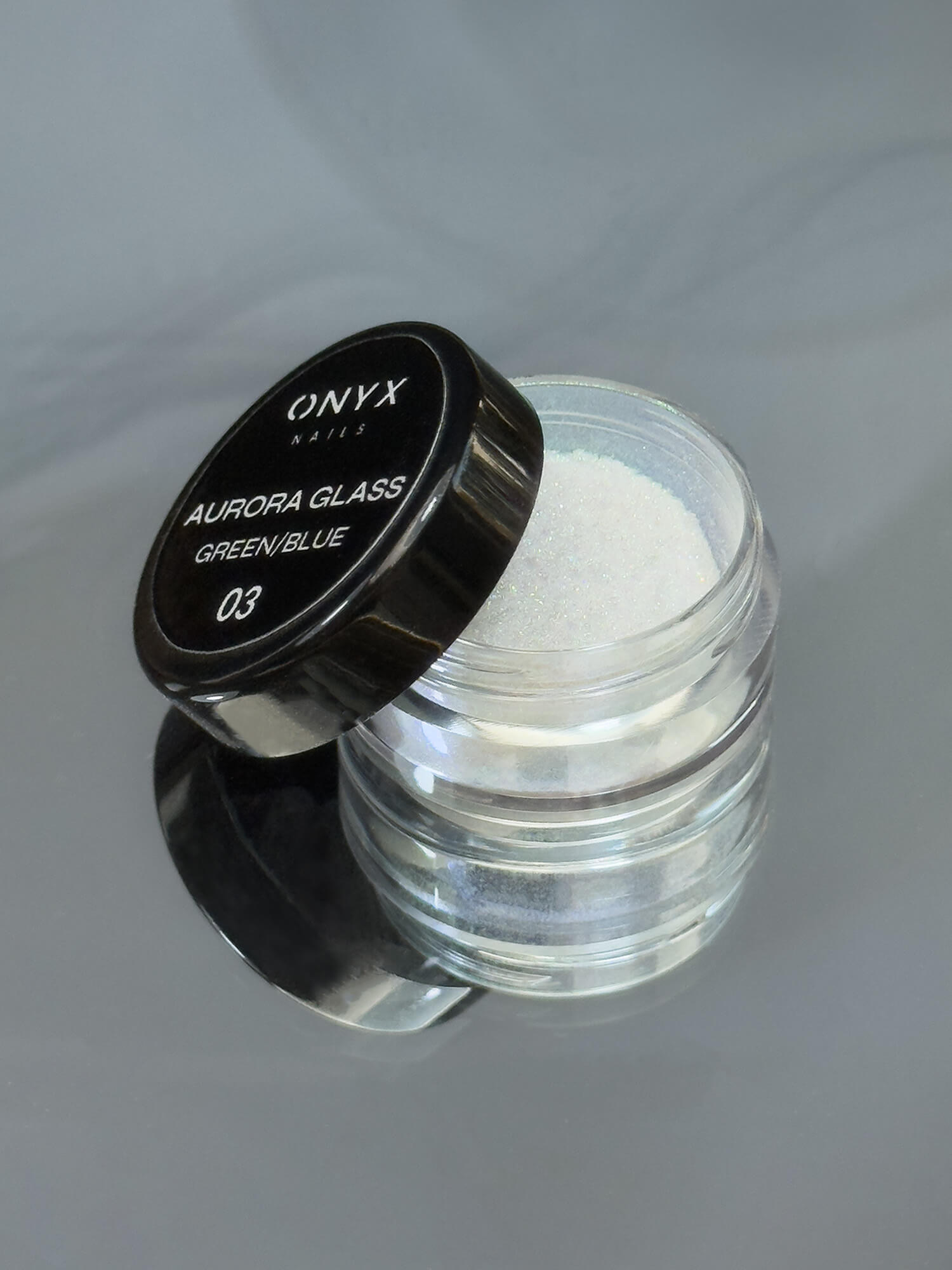 Polvo Aurora Glass - 03 Green Blue