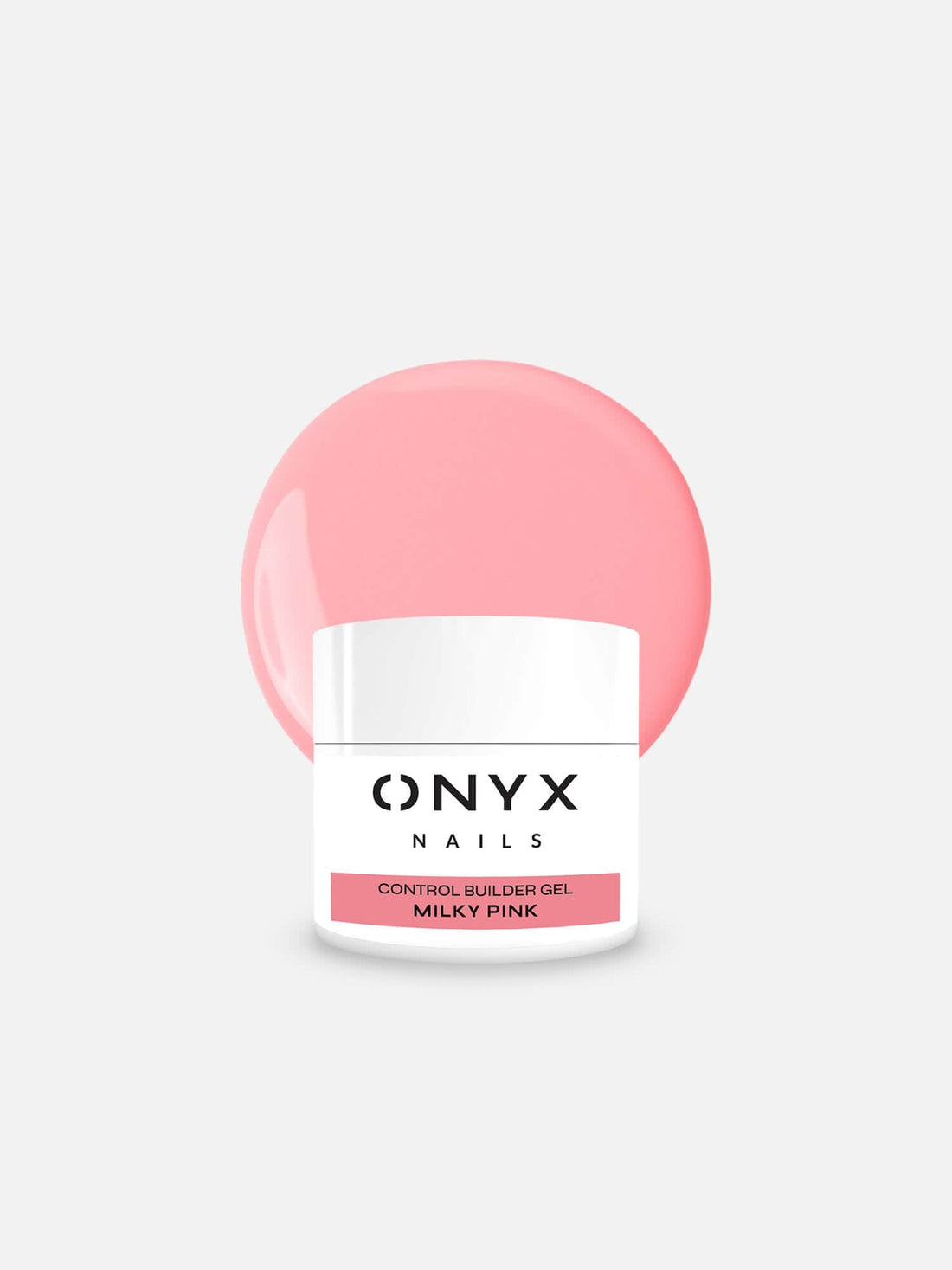 Onyx Nails Control Builder Gel Milky Pink 12 g