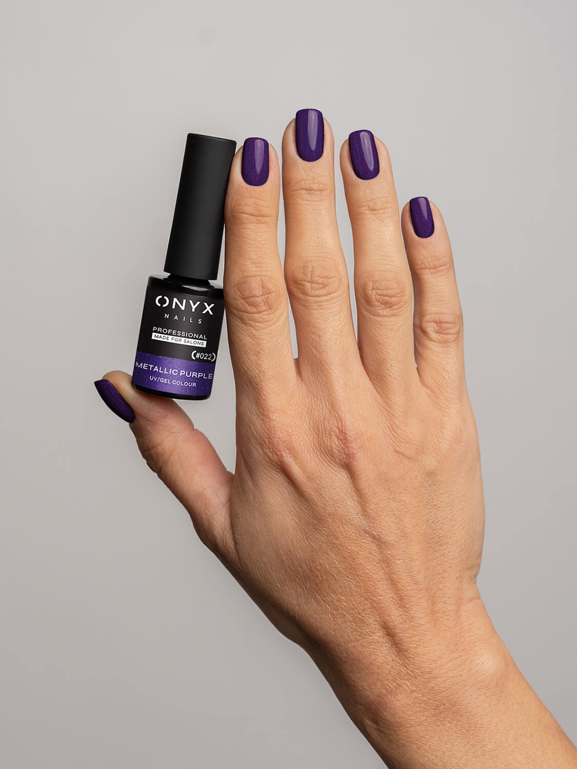 Onyx Nails Esmalte Semipermanente 022 Metallic Purple 7 ml