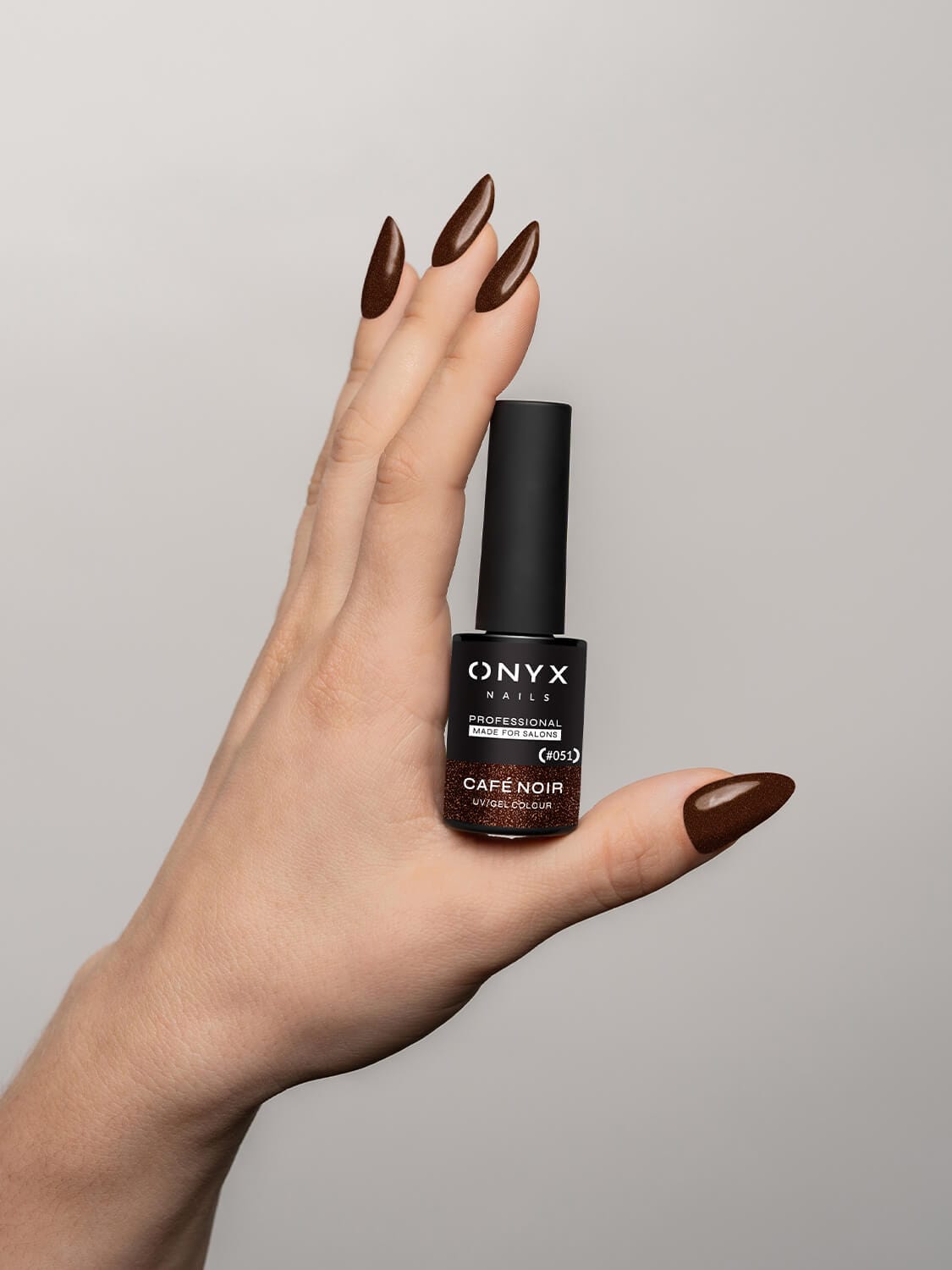 Onyx Nails Esmalte Semipermanente 051 Café Noir 7 ml