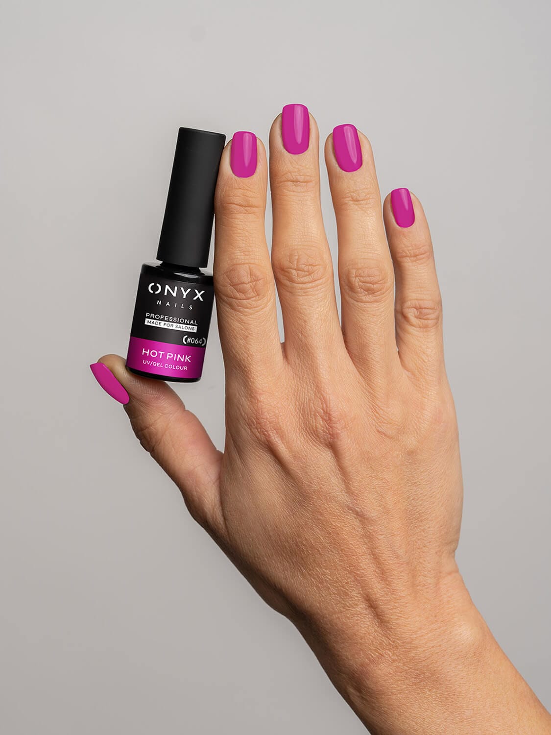 Onyx Nails Esmalte Semipermanente 064 Hot Pink 7 ml