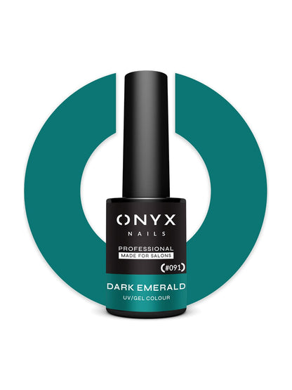 Onyx Nails Esmalte Semipermanente 091 Dark Emerald 7 ml