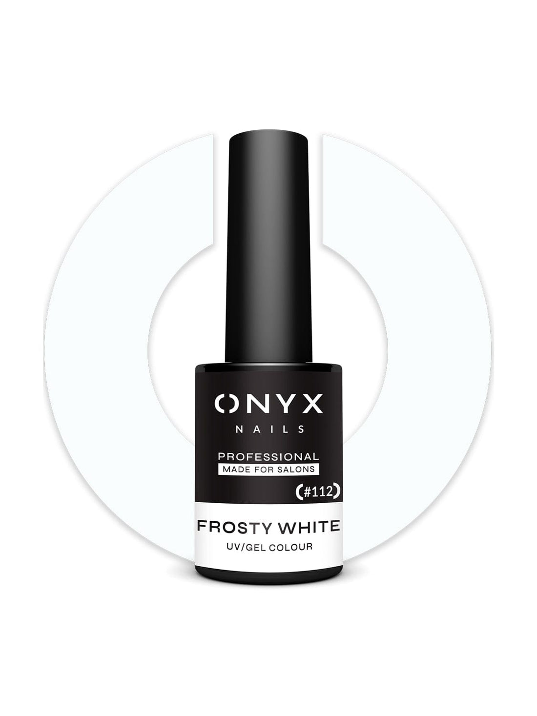 Onyx Nails Esmalte Semipermanente 112 Frosty White 7 ml