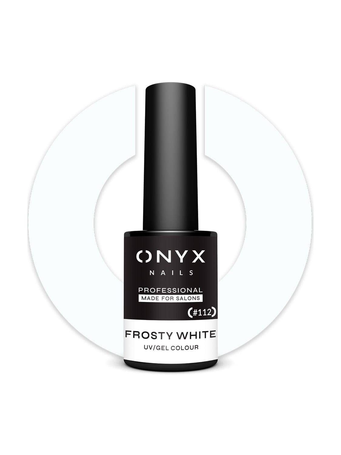 Onyx Nails Esmalte Semipermanente 112 Frosty White 7 ml