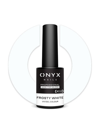 Onyx Nails Esmalte Semipermanente 112 Frosty White 7 ml