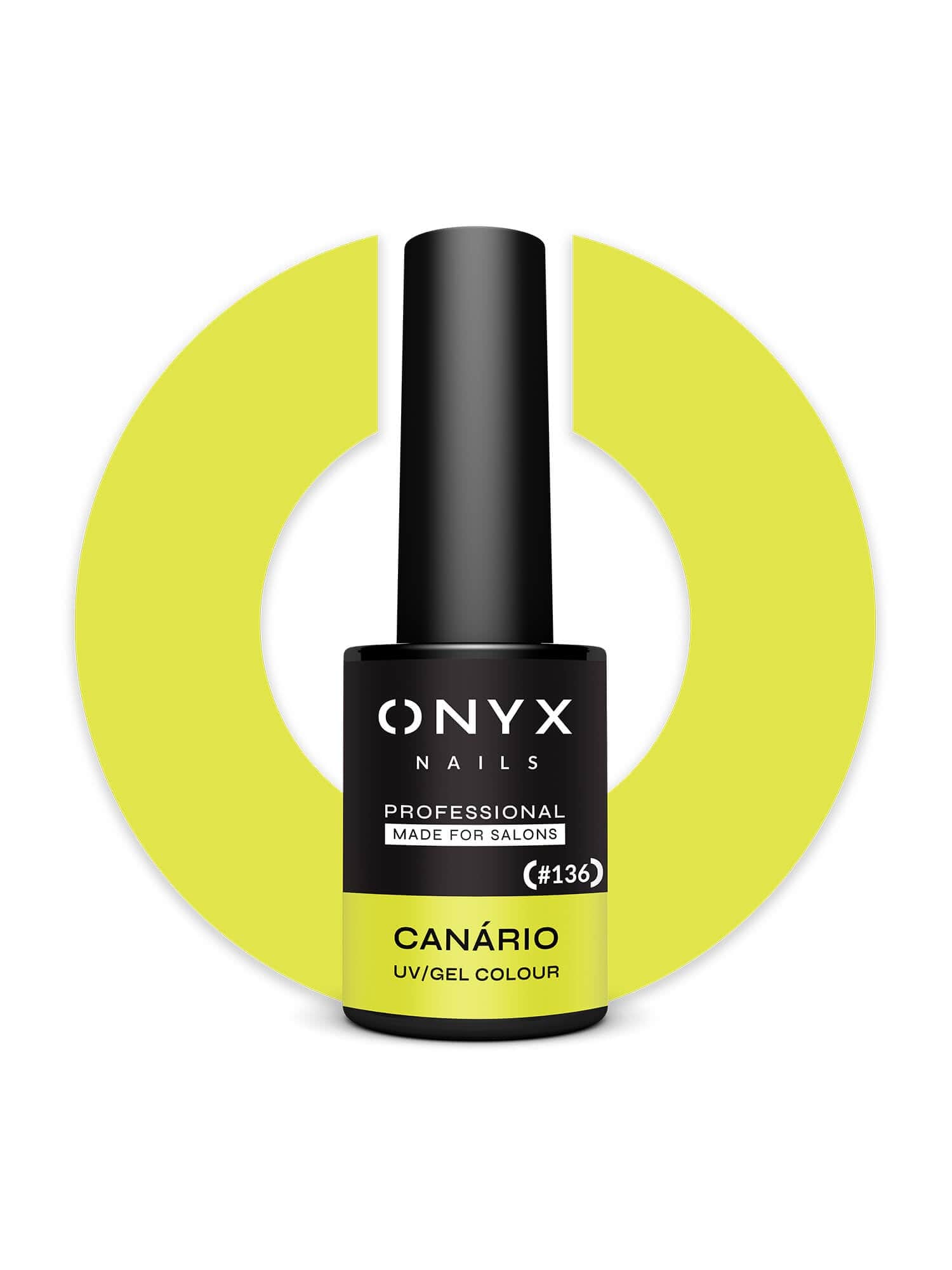 Onyx Nails Esmalte Semipermanente 136 Canario 7 ml