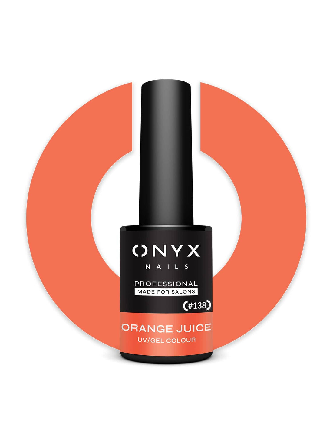 Onyx Nails Esmalte Semipermanente 138 Orange Juice 7 ml