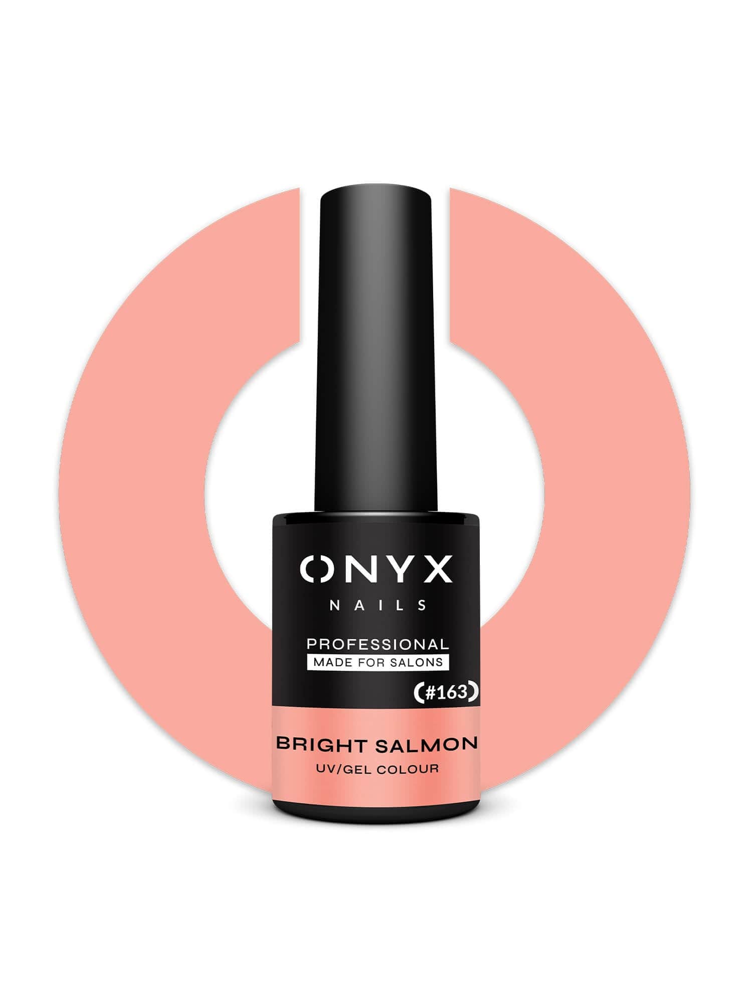 Onyx Nails Esmalte Semipermanente 163 Bright Salmon 7 ml