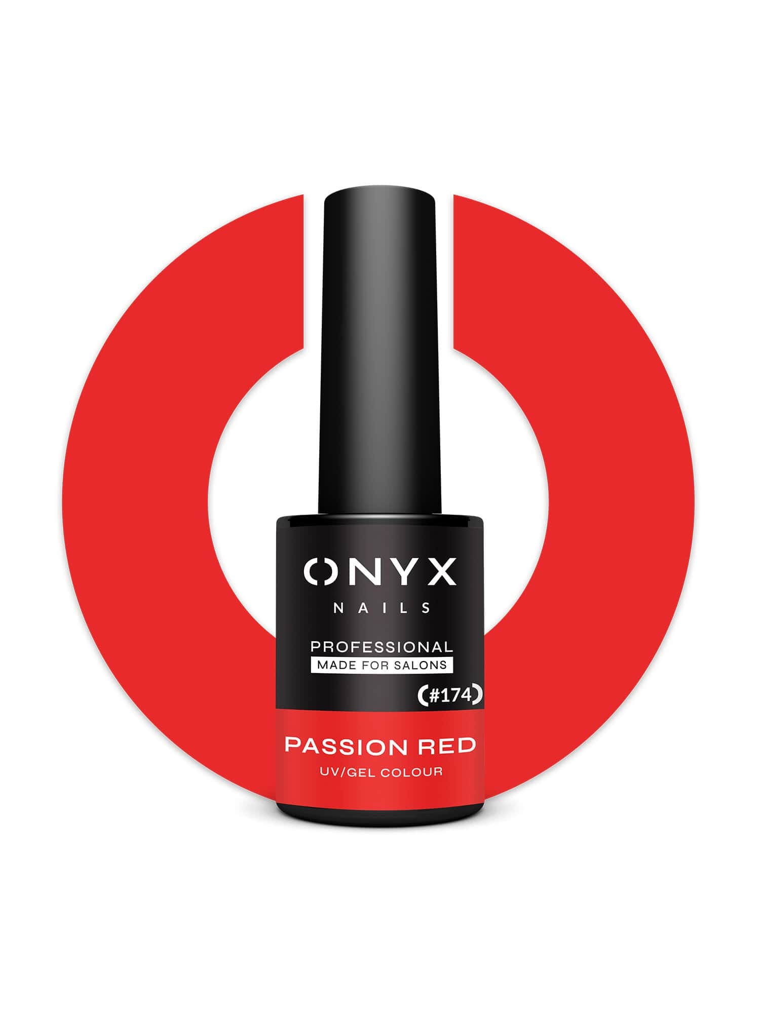 Onyx Nails Esmalte Semipermanente 174 Passion Red 7 ml