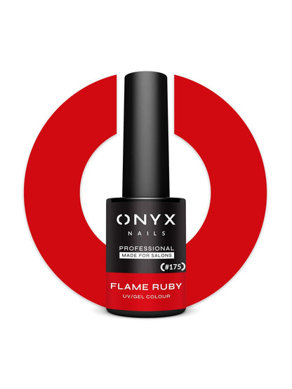 Onyx Nails Esmalte Semipermanente 175 Flame Ruby 7 ml