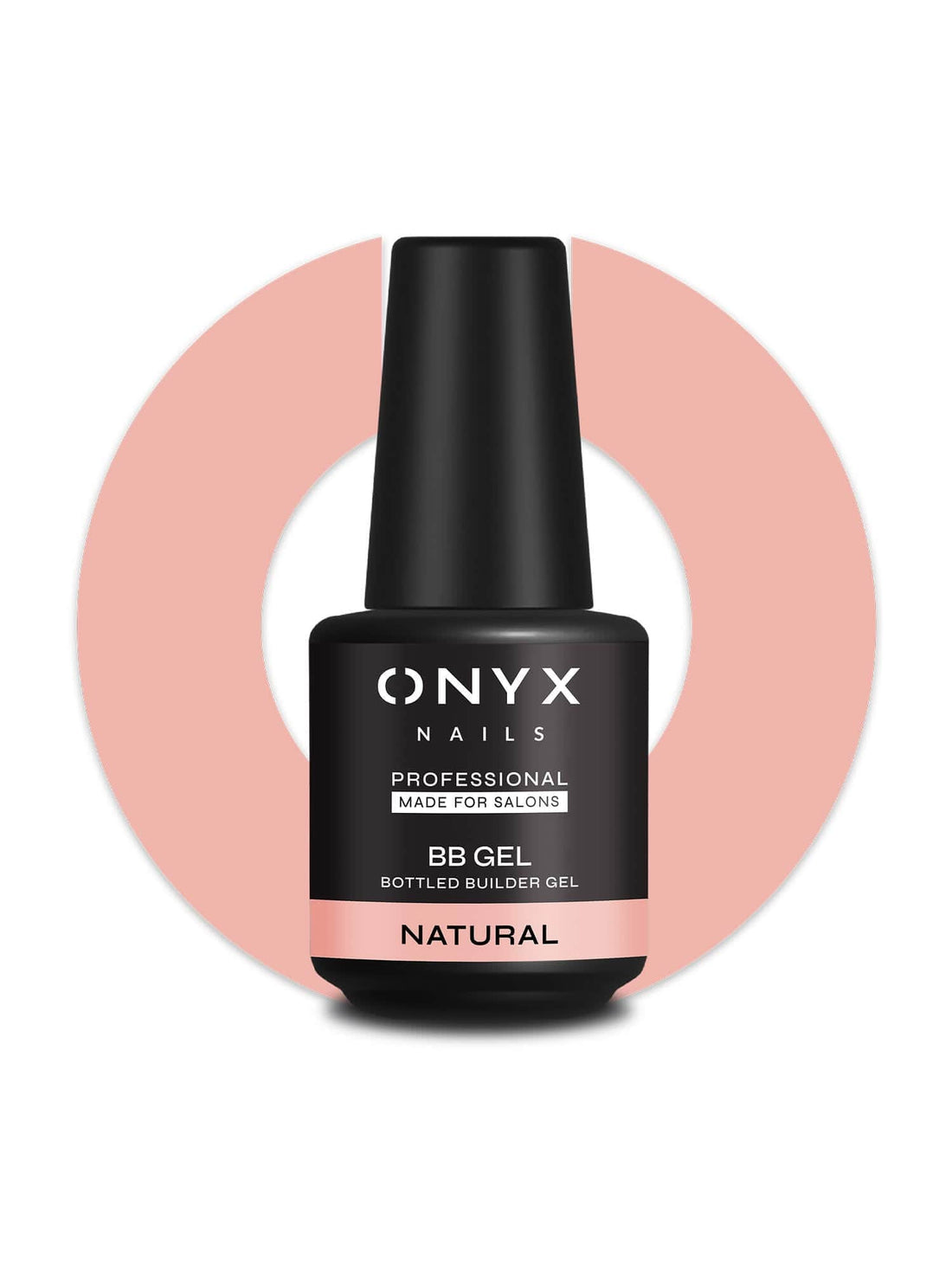 Onyx Nails Gel de construcción o builder gel en botella BB4 - Natural 15ml